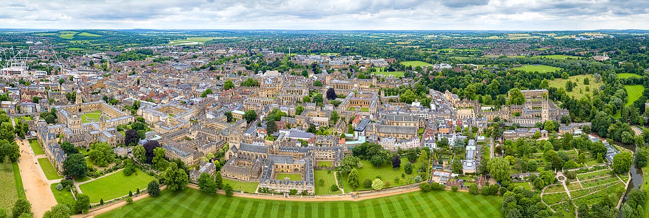 Oxford - 1 oxford aerial panorama