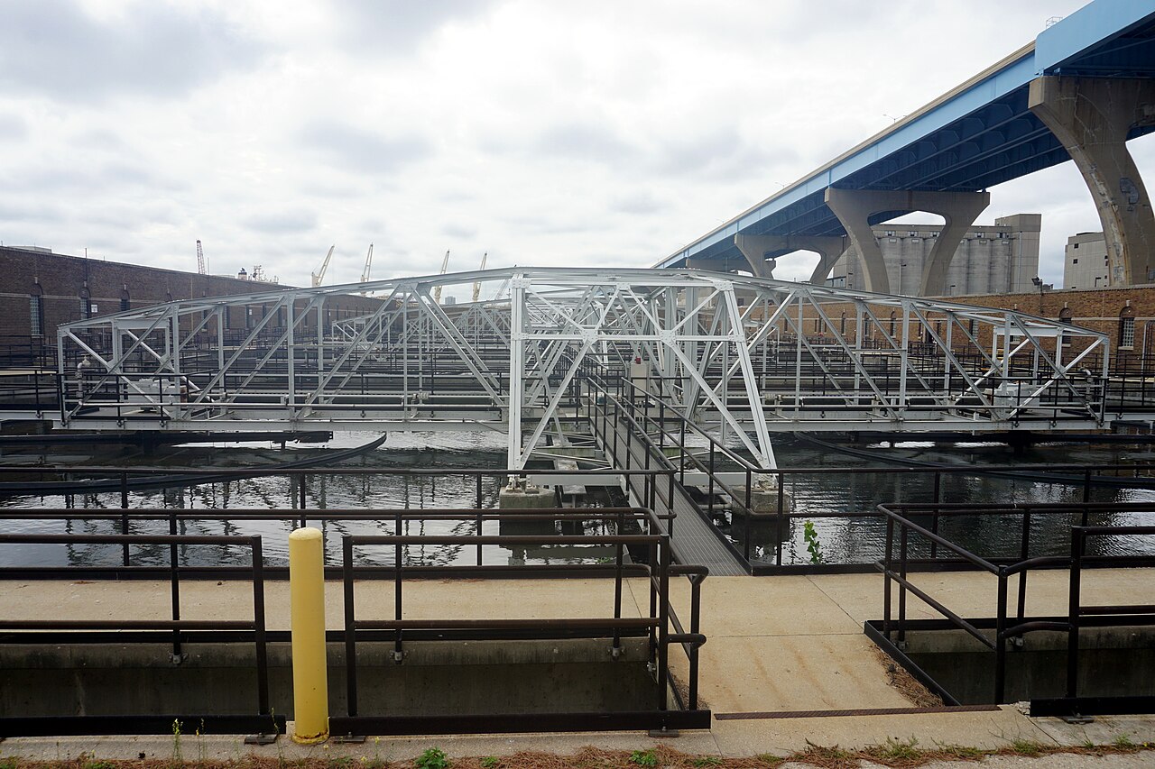 The Blues Brothers filming location: Jones Island Water Reclamation Facility