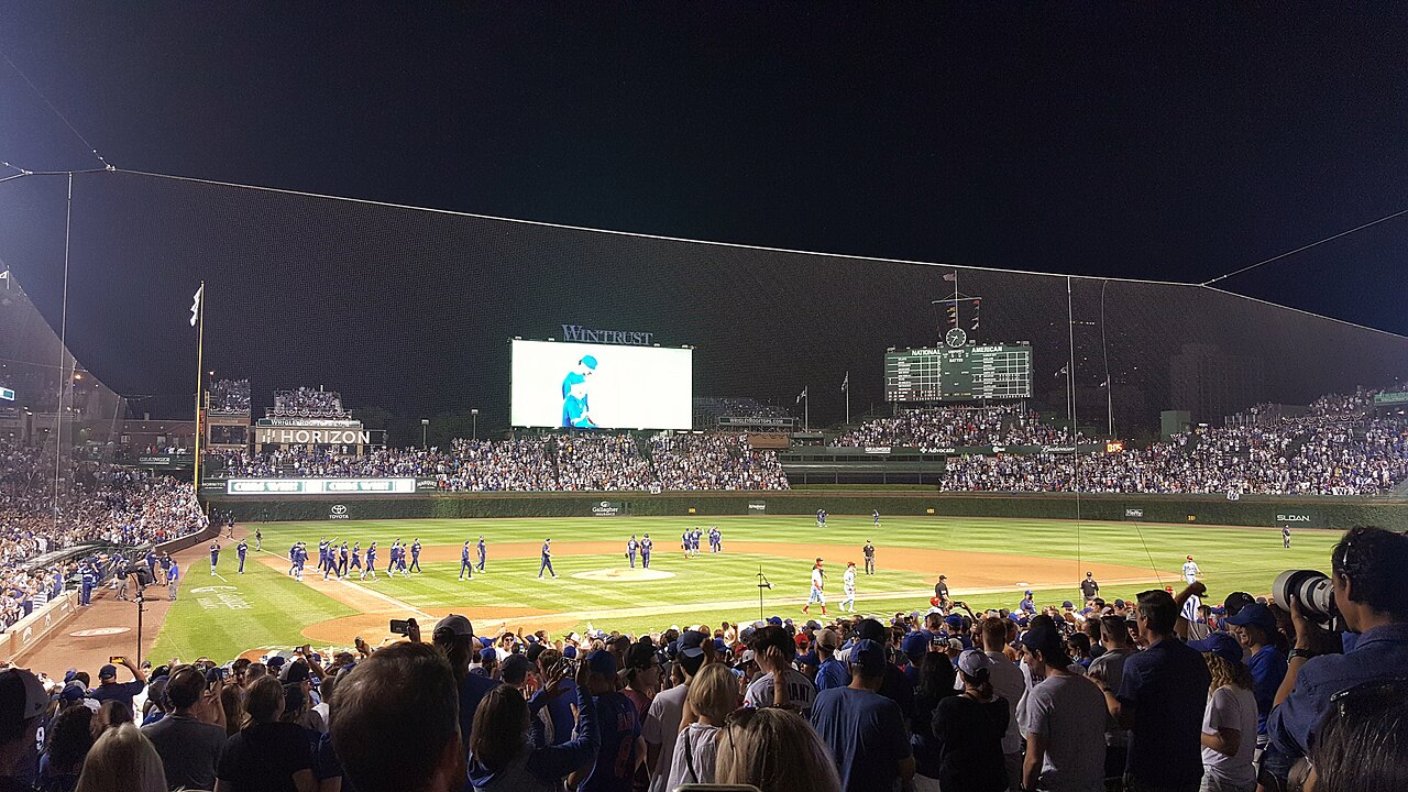 The Blues Brothers filming location: Wrigley Field