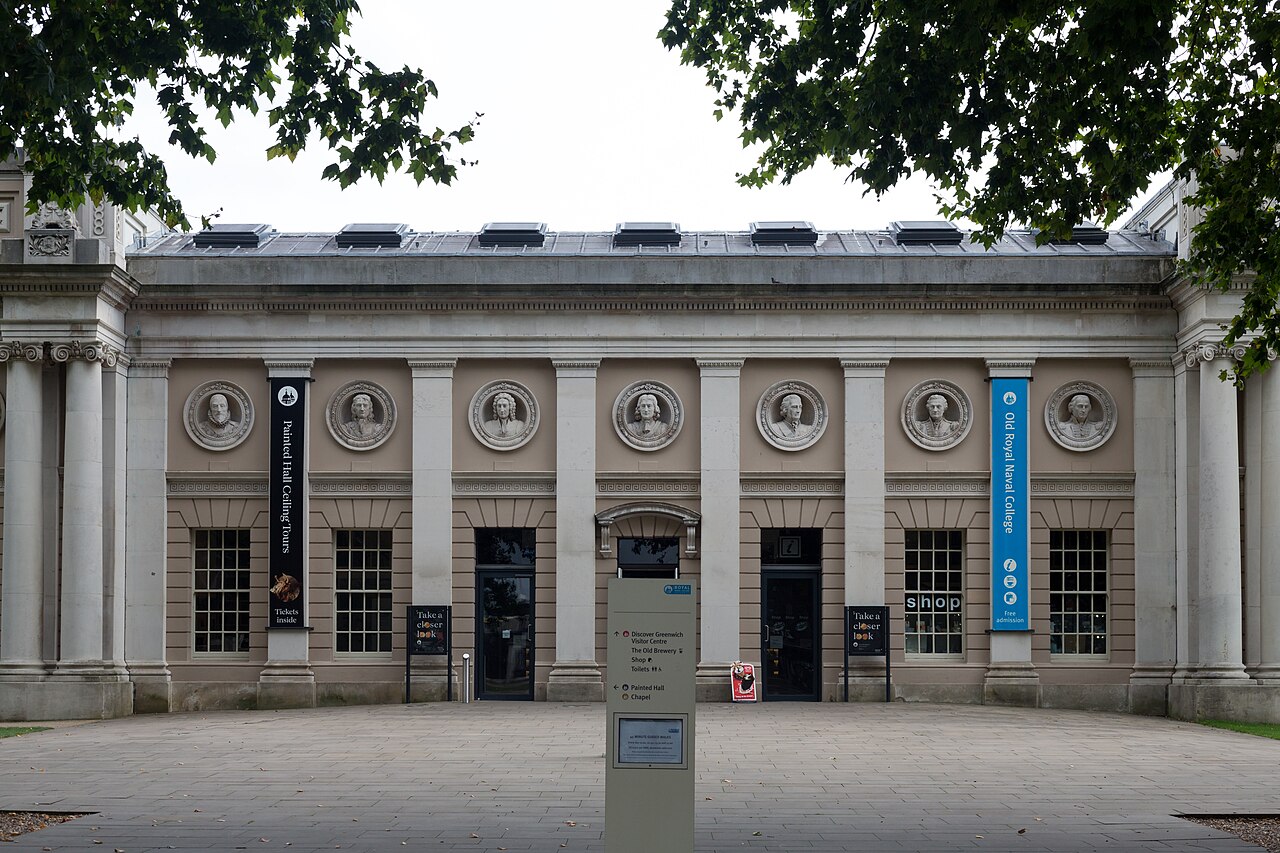 The King’s Speech filming location: Old Royal Naval College Visitor Centre