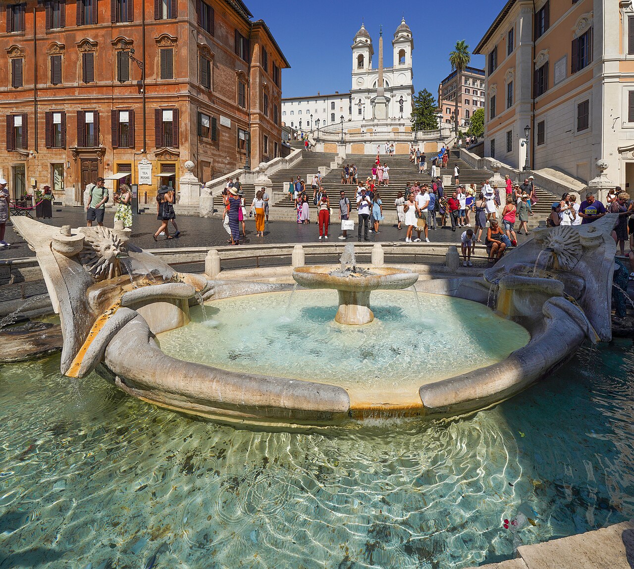 Rome - Barcaccia e scalinata
