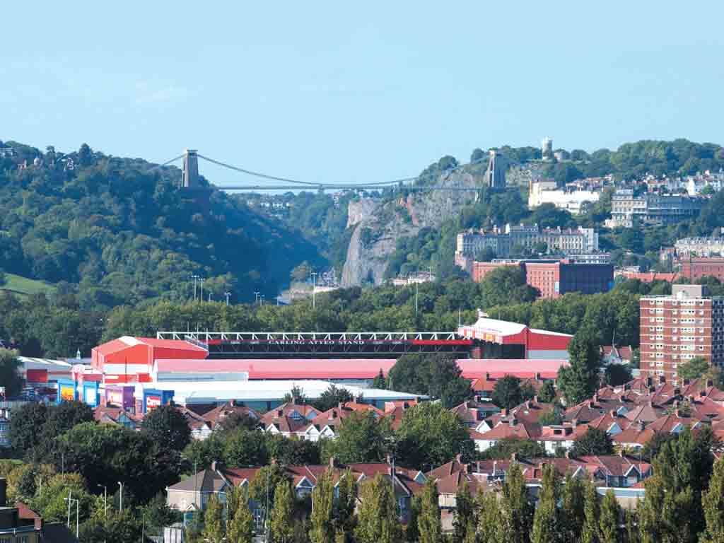 Bristol - Ashton Gate & Bridge