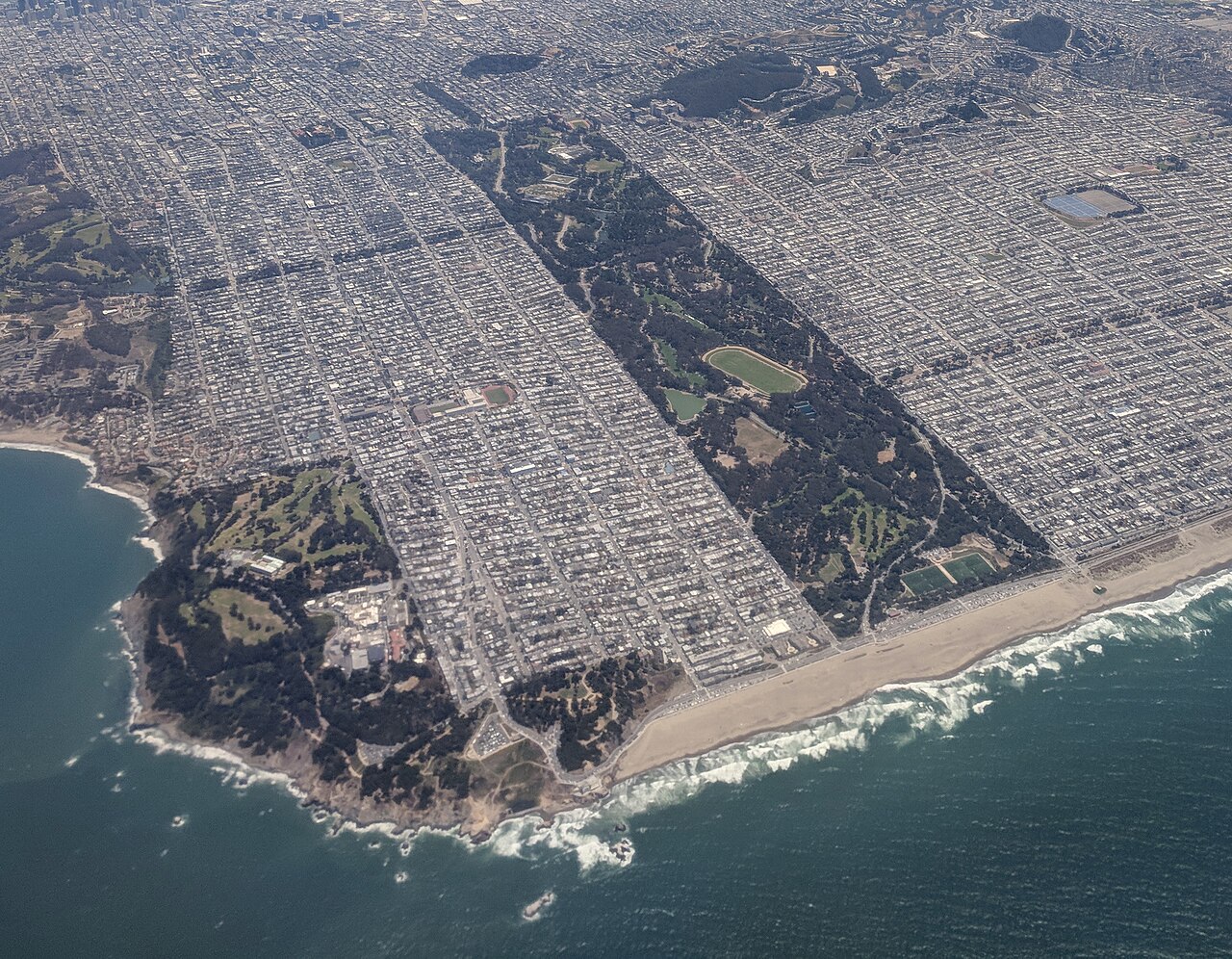 San Francisco - Aerial view of San Francisco, 30 Jun