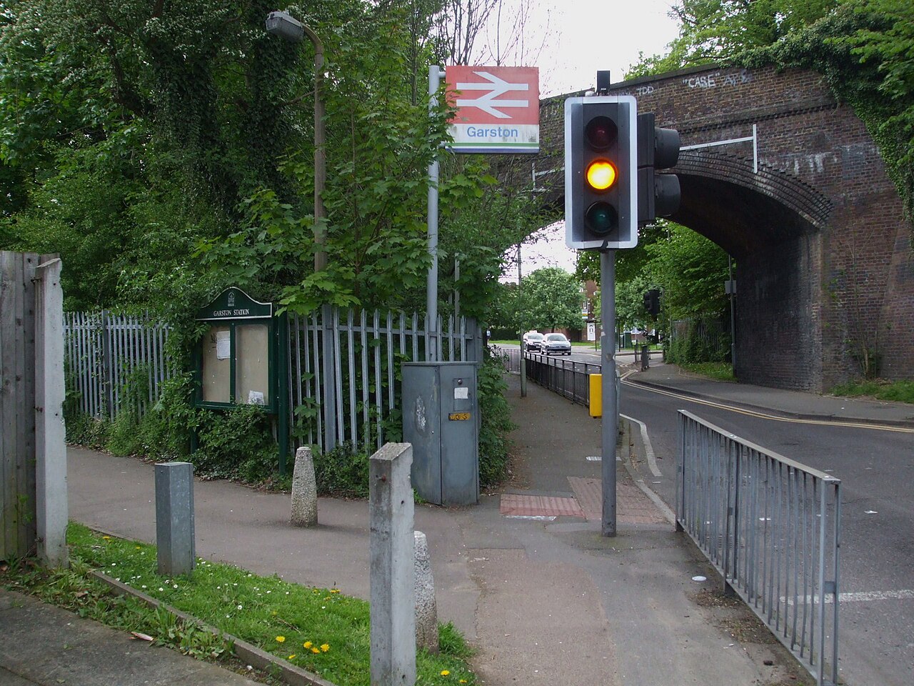 Watford - Garston station east entrance