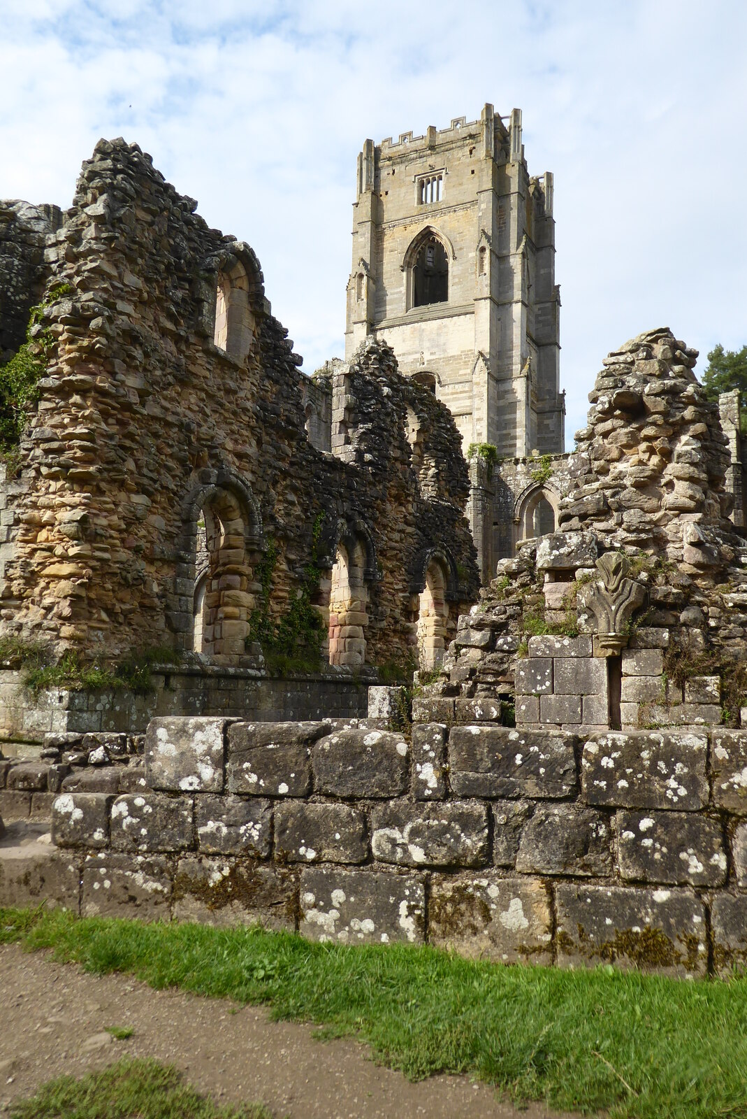 The Witcher filming location: Fountains Abbey