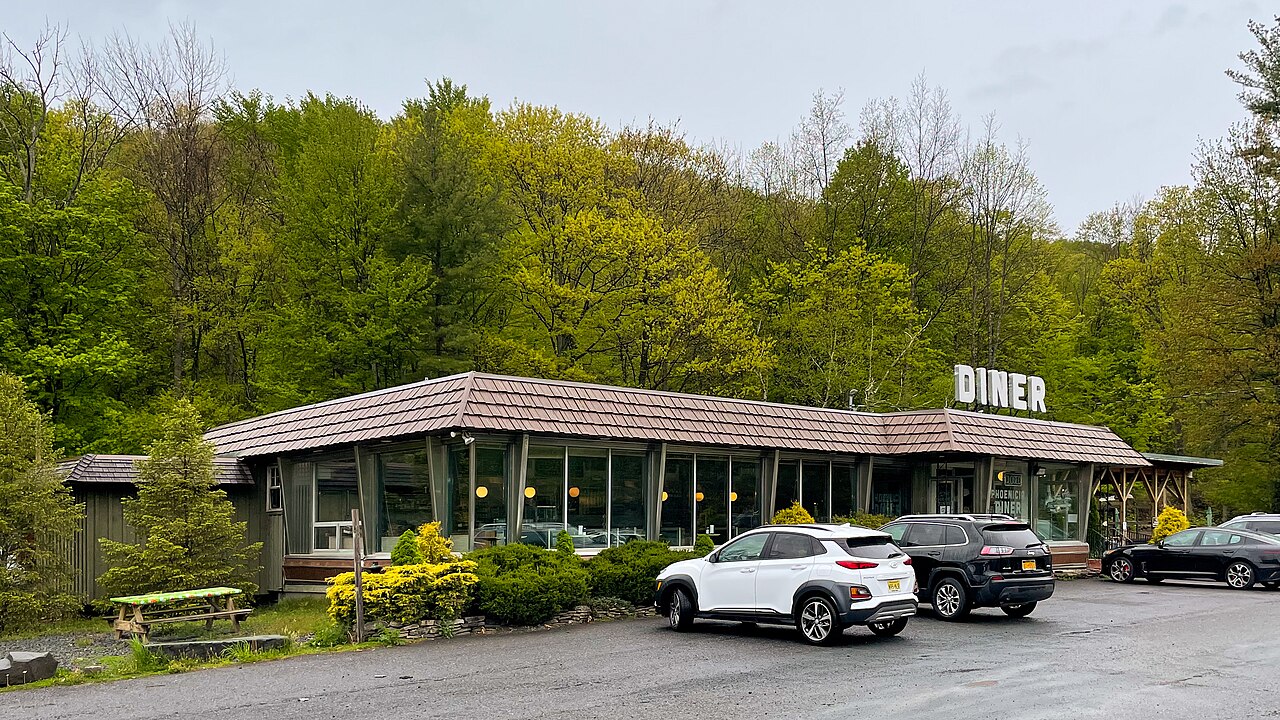 Severance filming location: Phoenicia Diner