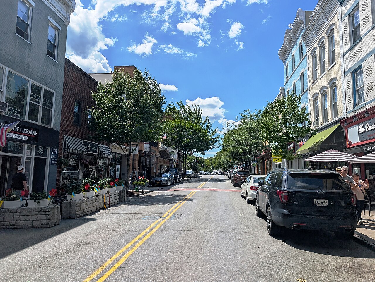 Severance filming location: Cedar Street
