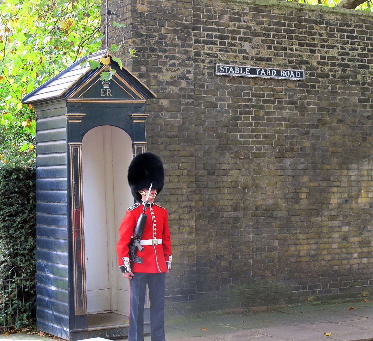 The Crown filming location: Stable Yard Road