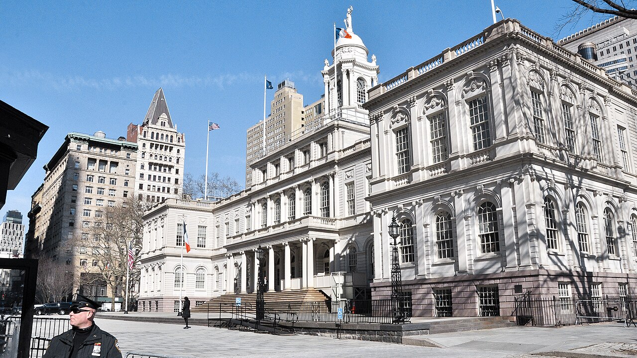 The Godfather filming location: New York City Hall
