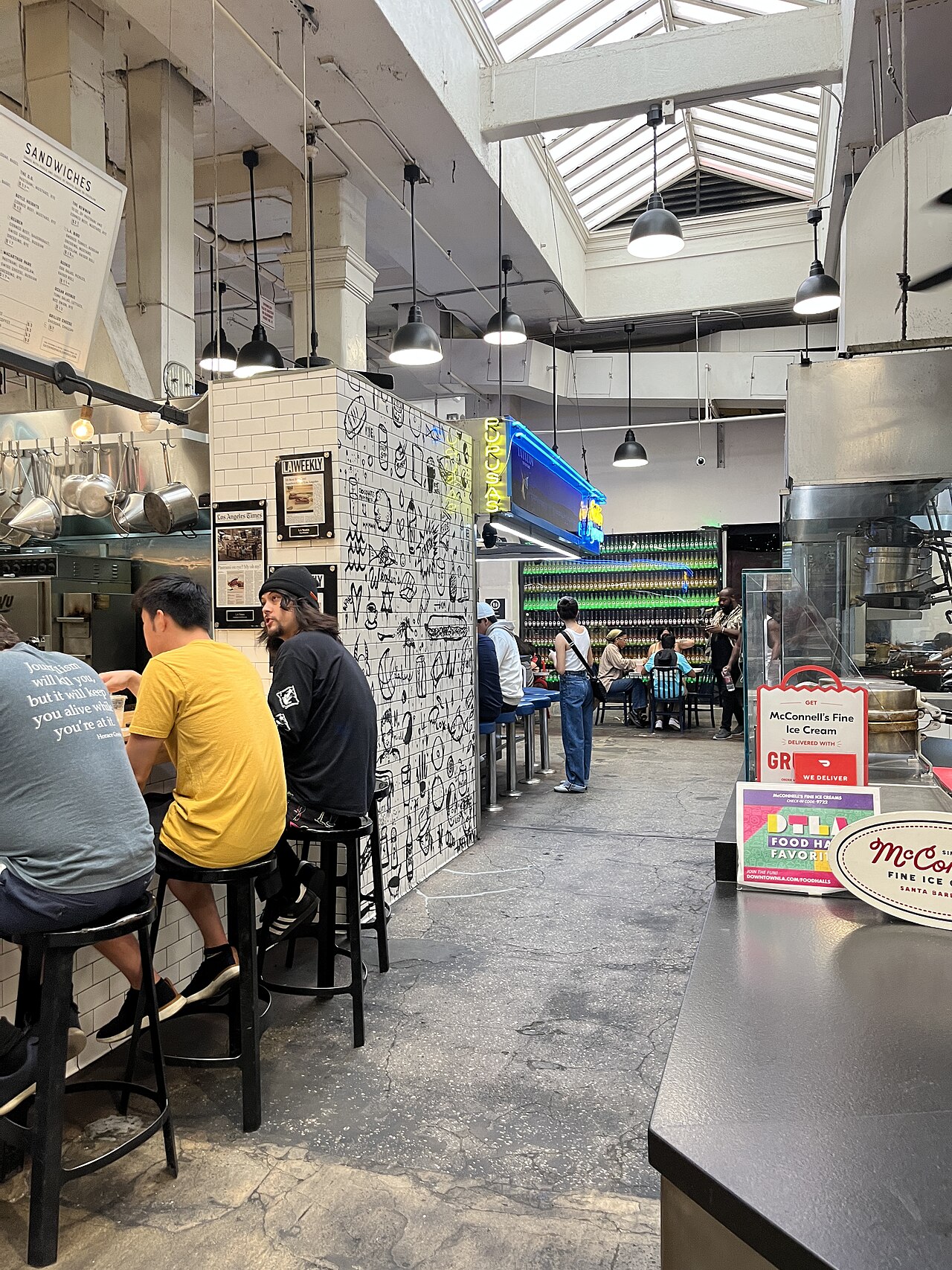 La La Land filming location: Grand Central Market